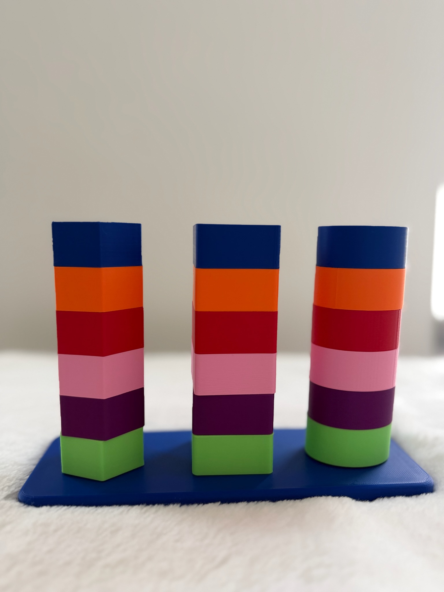 Color Stacking Towers